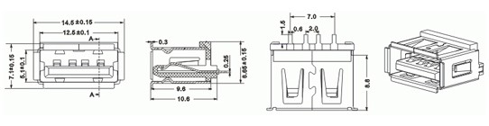 USB-A-01M: tech img