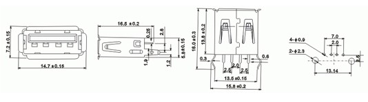 USB-A-04M: tech img