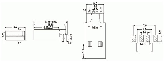 USB-A-05G: tech img